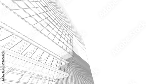 abstract architectural design