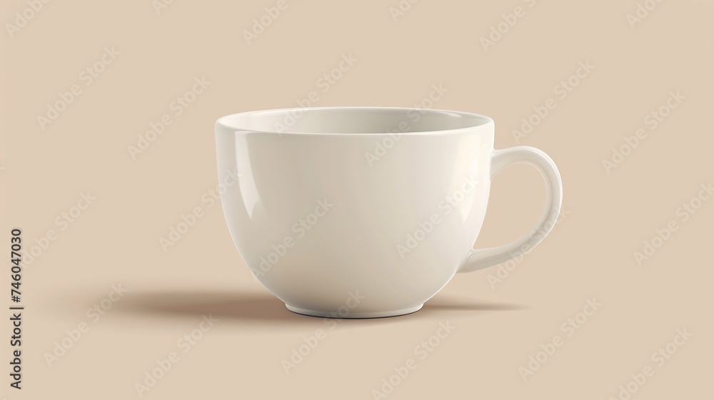 Background with a white coffee cup Background with a white coffee cup