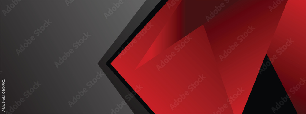 black and red abstract modern banner design black and red abstract modern banner design