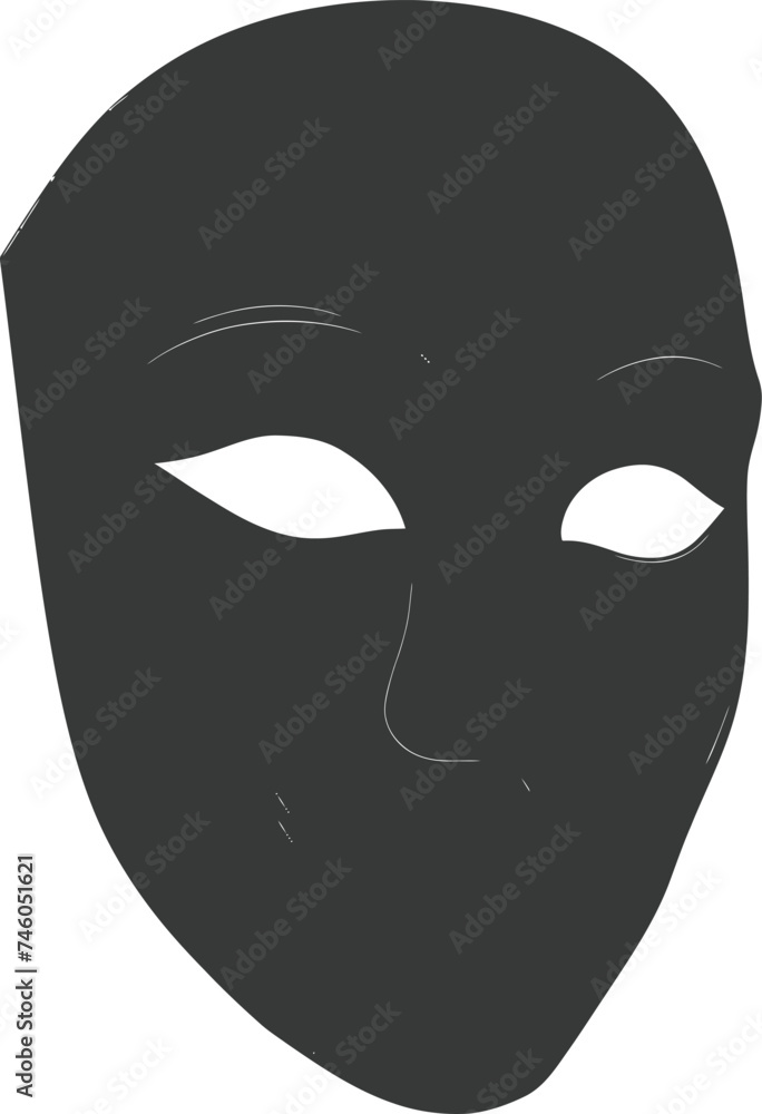 Silhouette Mask for the masquerade black color only