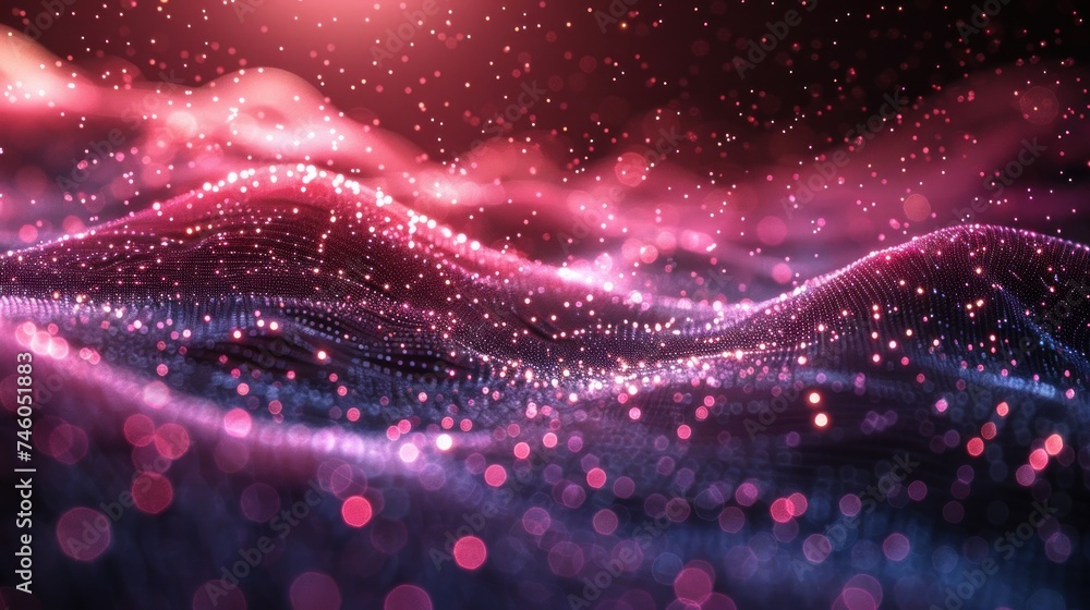 Cosmic Dance: A Symphony of Light Connecting the Stars Cosmic Dance: A Symphony of Light Connecting the Stars