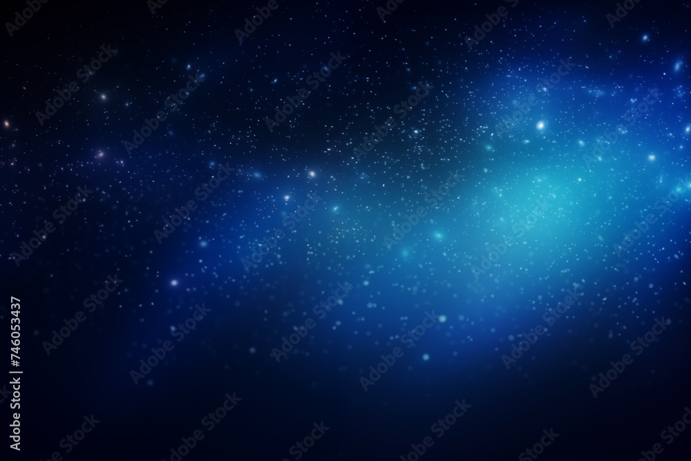 Dark blue and glow particle abstract background 