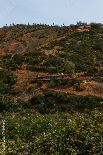 A marginalized village in northern Morocco near Azla and Tetouan