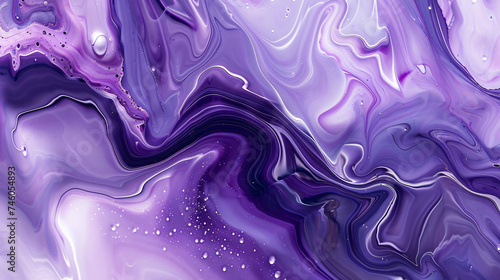 Colorful purple paint abstract  art background