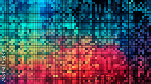 Wallpaper Mural Software background with numbers, matrix Torontodigital.ca