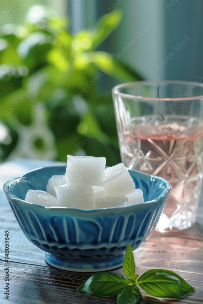 Nata de coco. coconut gel. chewy. traditional Filipino dish. Thai food. coconut marmalade Nata de coco. coconut gel. chewy. traditional Filipino dish. Thai food. coconut marmalade