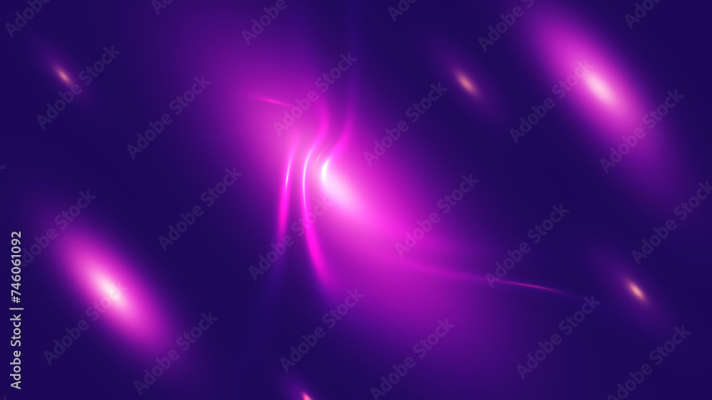 Gradient vibrant pink and purple shiny  neon solar shape liquid effect wavy 4k background  