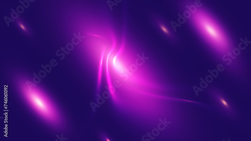 Gradient vibrant pink and purple shiny neon solar shape liquid effect wavy 4k background 