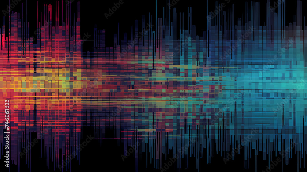 Software background with numbers, matrix Software background with numbers, matrix