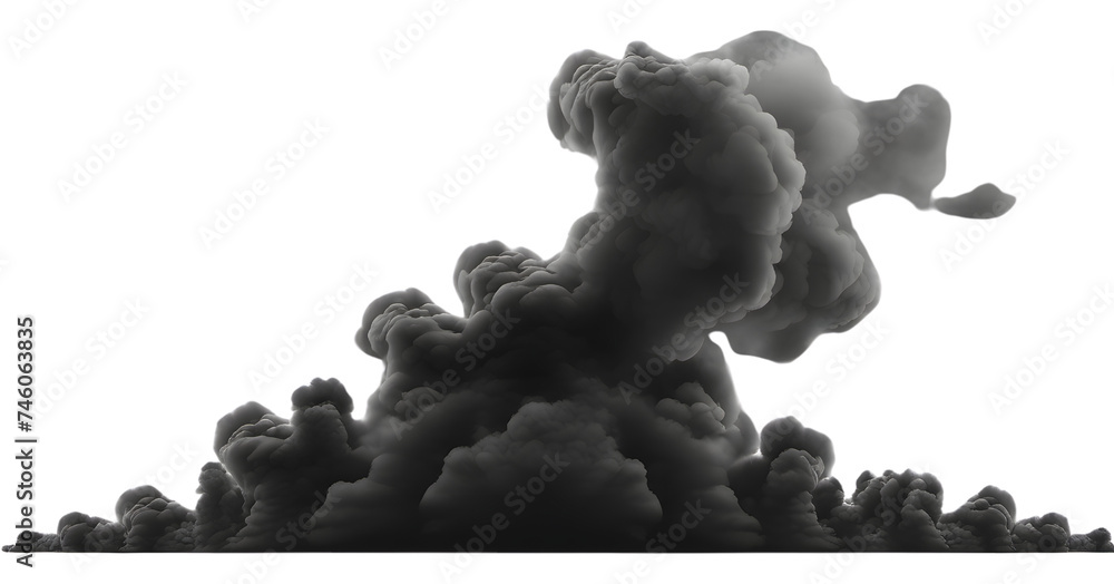 Smoke on black on a transparent background, png. Effect element Smoke on black on a transparent background, png. Effect element