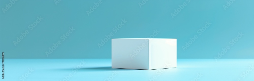 blank cardboard for copy space on blue background blank cardboard for copy space on blue background