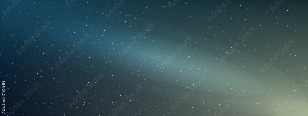 Fototapeta premium A high quality background galaxy illustration with stardust and stars illuminating the space.