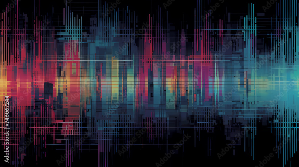 Software background with numbers, matrix Software background with numbers, matrix