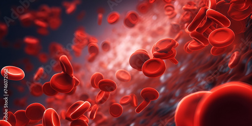 red cells flowing,red blood cells flowing through vein 
