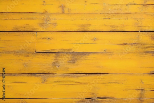 Wallpaper Mural yellow and old and weathered and dirty wood wall wooden plank board texture background Torontodigital.ca
