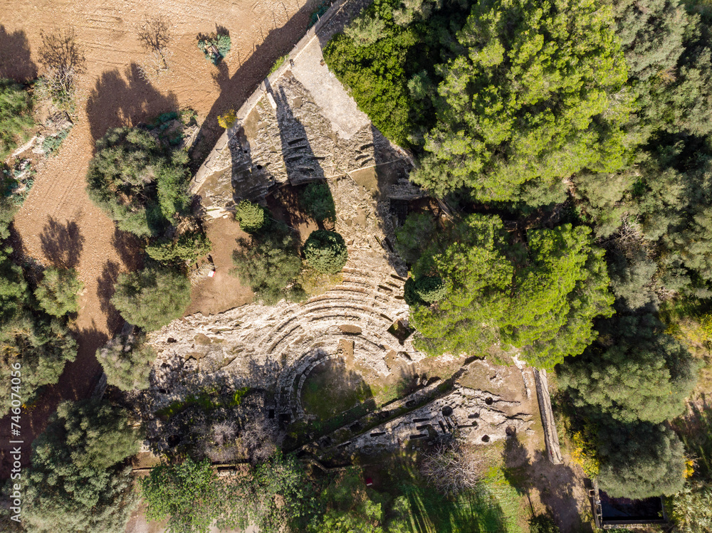 Φωτογραφία Roman theater of Pollentia, late 1st century, Roman city of Pollentia, Alcudia,