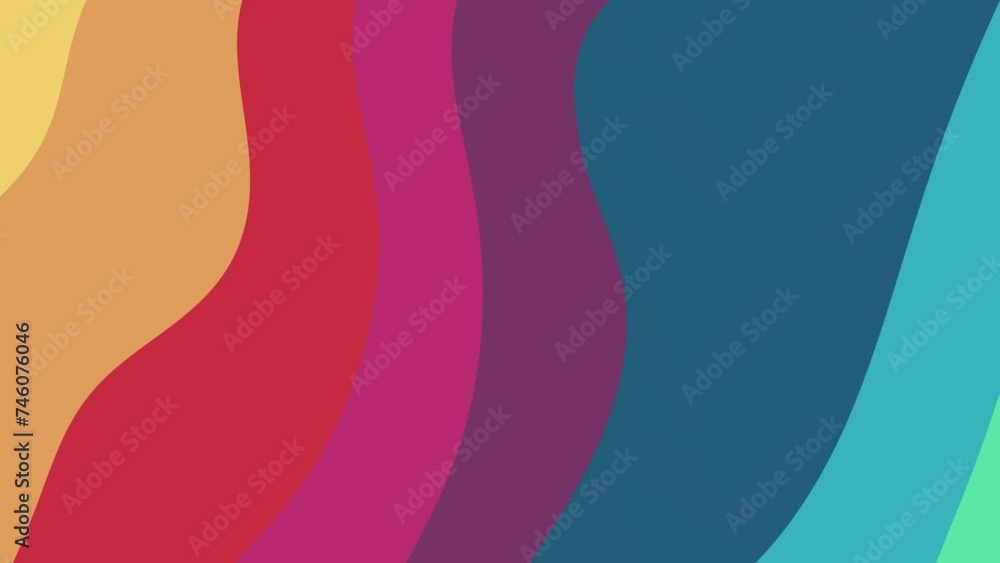 Colorful Abstract Loop Background Colorful Abstract Loop Background