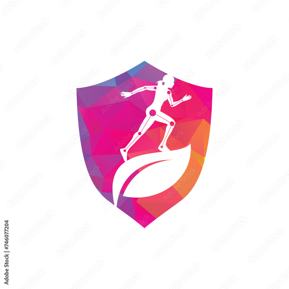 Nature Physiotherapy logo icon vector. Physiotherapy treatment concept vector design. Orthopedic and Physiotherapy clinic vector design.