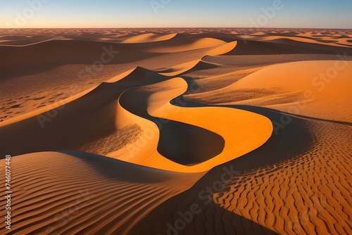 sand dunes in the desert