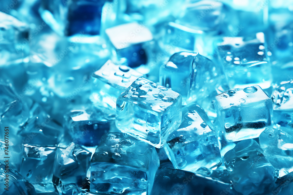  Bunch Of Ice-cubes