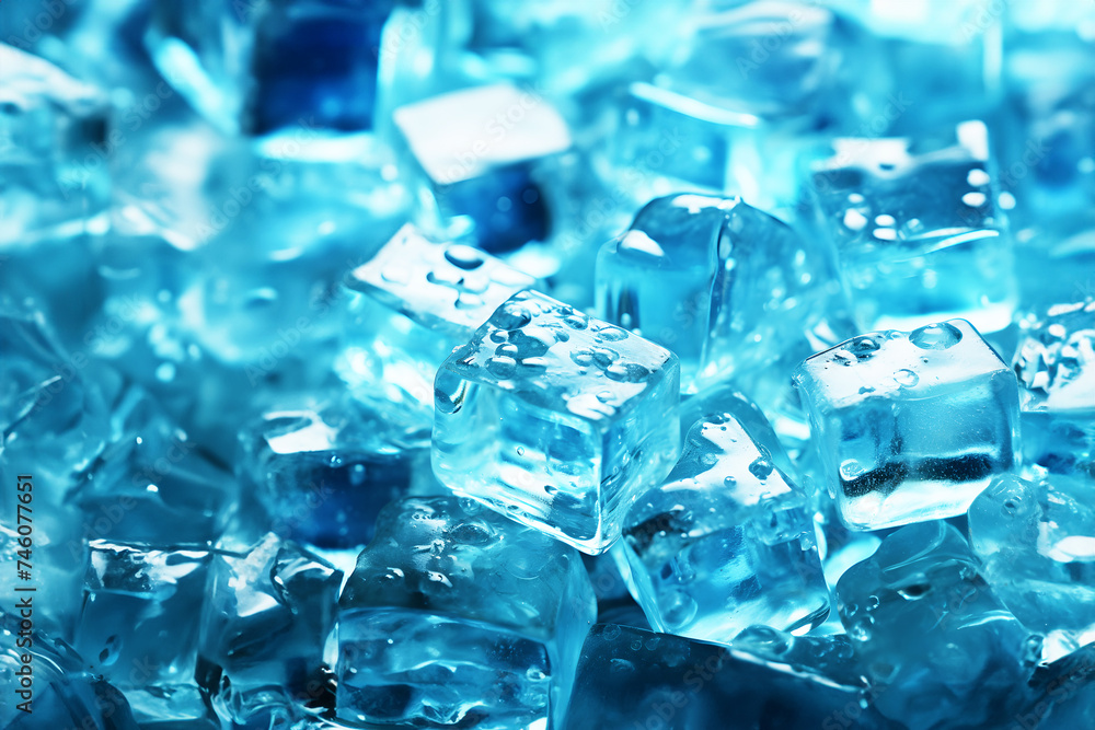 Bunch Of Ice-cubes Bunch Of Ice-cubes