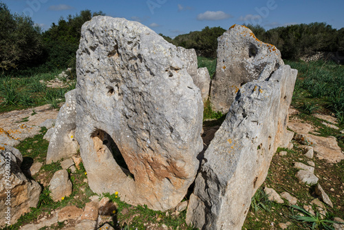 Ses Roques Llises Dolmen, Alaior, Menorca, Balearic Islands, Spain