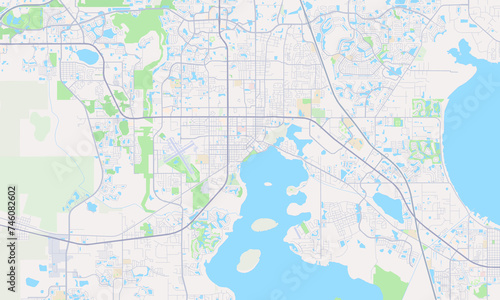 Kissimmee Florida Map, Detailed Map of Kissimmee Florida