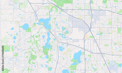 Maple Grove Minnesota Map  Detailed Map of Maple Grove Minnesota