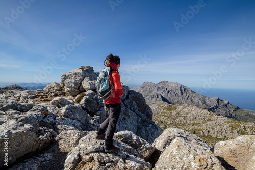 Masanella peak, Sierra de Tramontana, 1364 meters, municipality of Escorca, Mallorca, Balearic Islands, Spain