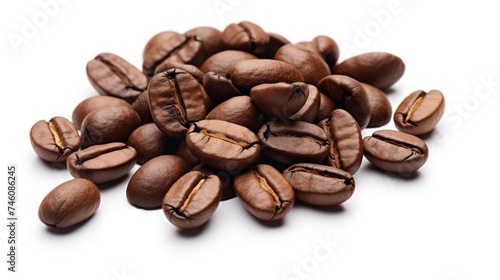 Coffee beans Isolated on white background