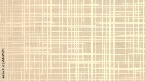 Beige minimalist grid pattern, simple 2D illustration