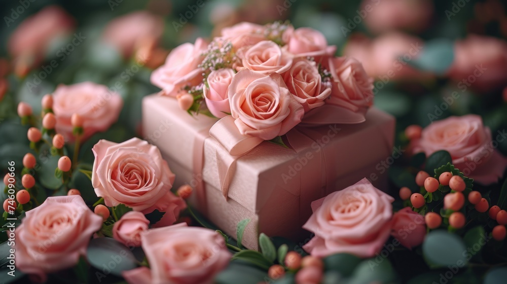 Romantic background. Beautiful flowers on a delicate background. Wedding invitation. Valentine's Day. Birthday. International Women's Day, Mother's Day concept. Romantic background. Beautiful flowers on a delicate background. Wedding invitation. Valentine's Day. Birthday. International Women's Day, Mother's Day concept.