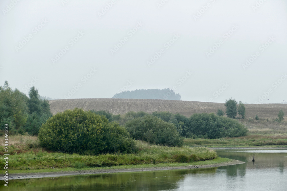 Scenic view of landscape in rural Poland Scenic view of landscape in rural Poland