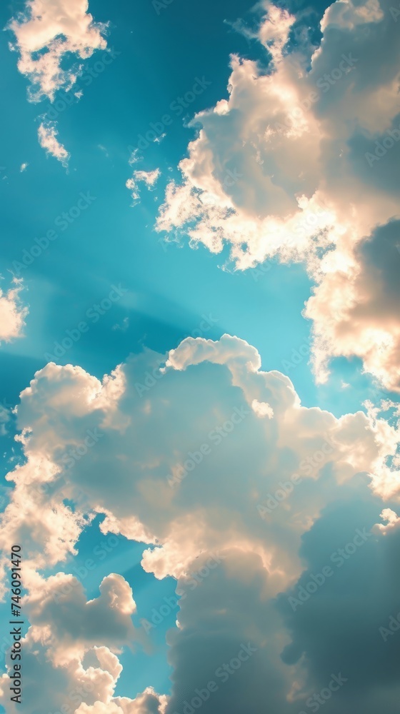 clouds in the sky illustration. clouds in the sky illustration.