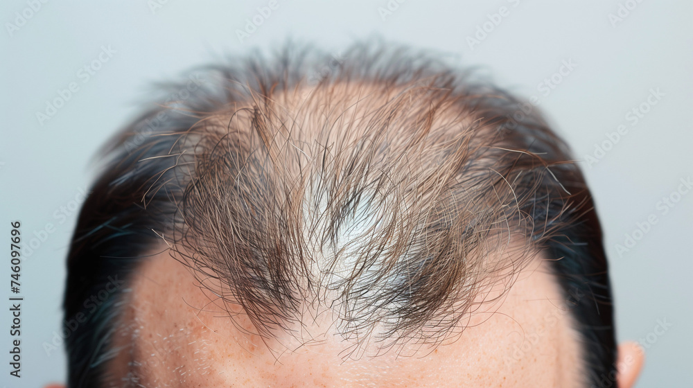 Hair transplant before and after. Hair transplant before and after.