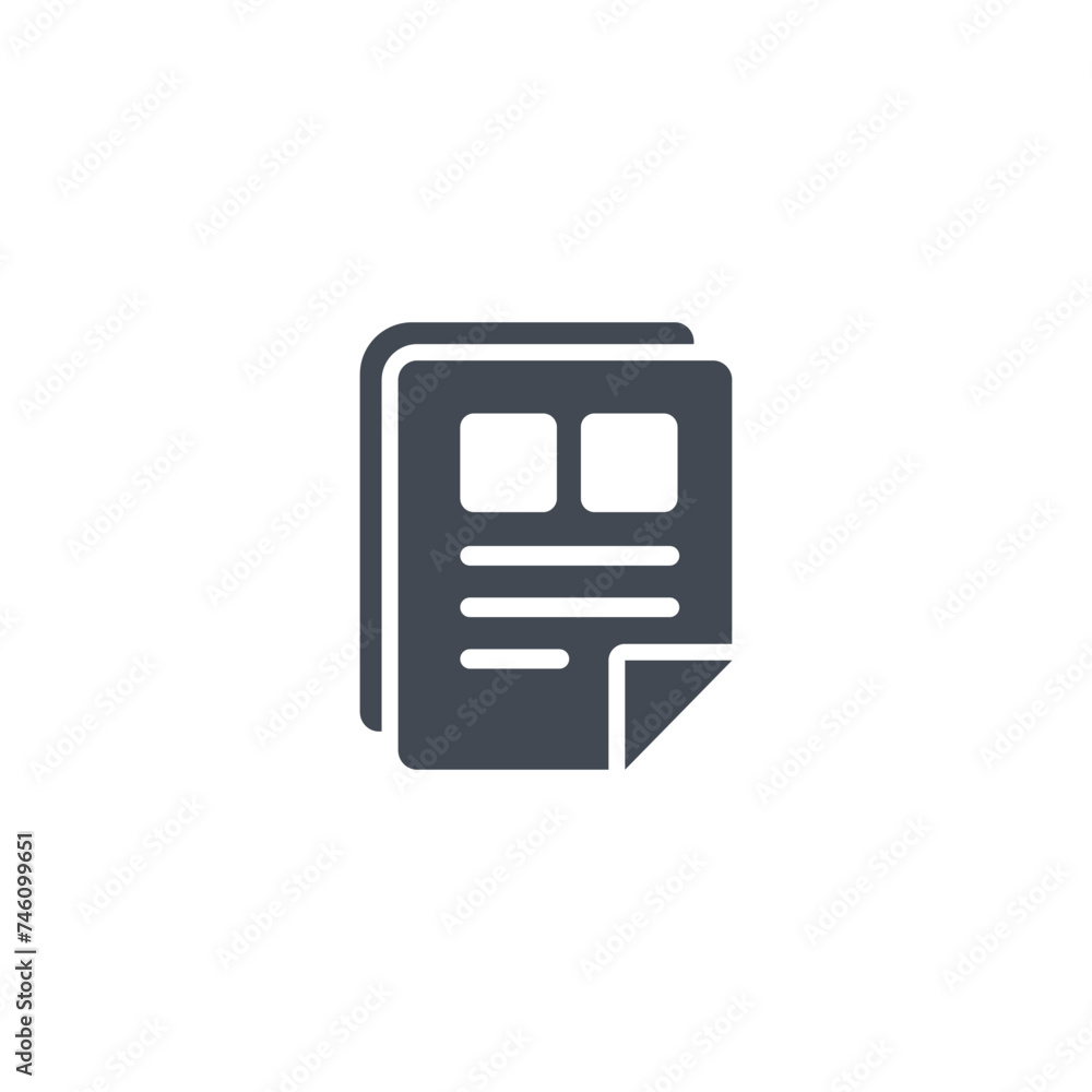 Newspaper icon Newspaper icon