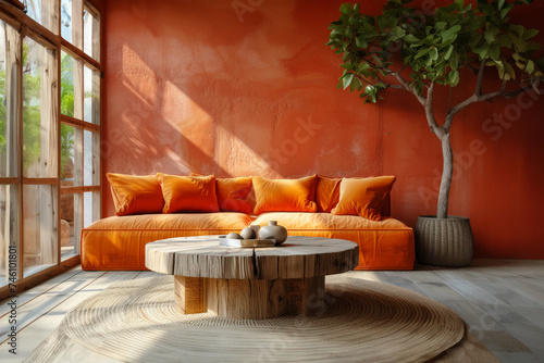 Wallpaper Mural Living Room Interior Design for Relaxing Atmosphere Torontodigital.ca