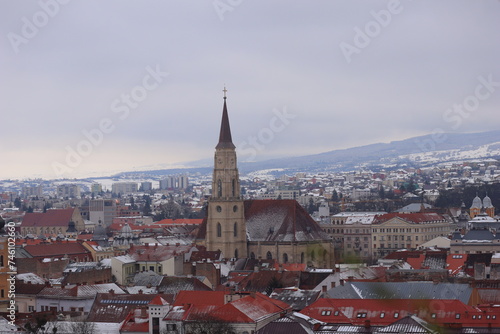 Wallpaper Mural view of the old town Torontodigital.ca