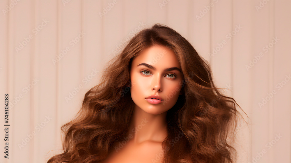 a beautiful model with perfect skin looking at the camera, model with beautiful hair a beautiful model with perfect skin looking at the camera, model with beautiful hair