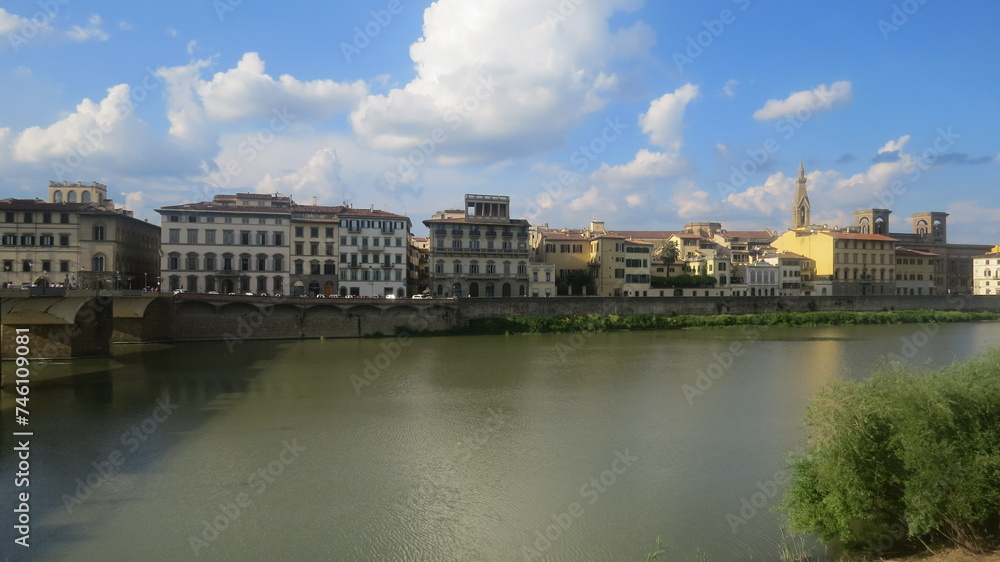 Vista del río Arno en Florencia