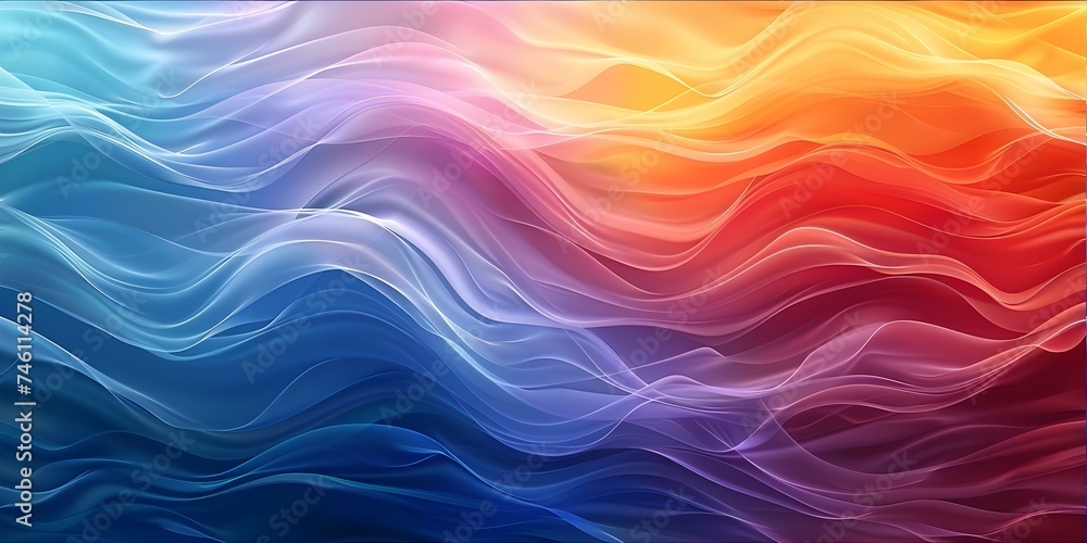 Smooth Transition of Colors in a Rainbow Spectrum Waves Seamless Background. Concept Rainbow, Spectrum, Waves, Seamless Background, Color Transition Smooth Transition of Colors in a Rainbow Spectrum Waves Seamless Background. Concept Rainbow, Spectrum, Waves, Seamless Background, Color Transition