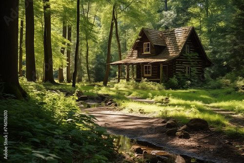 house in the woods
