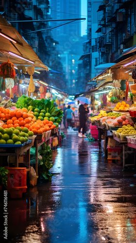 Bustling Vibrancy: A Snapshot of the Dynamic Local Markets in Hong Kong