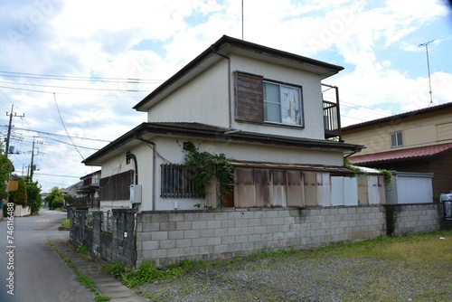 空き家になった日本の住宅