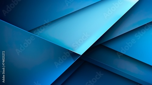 wallpaper; minimalistic background design; diagonals and futuristic triangular shapes of blue color