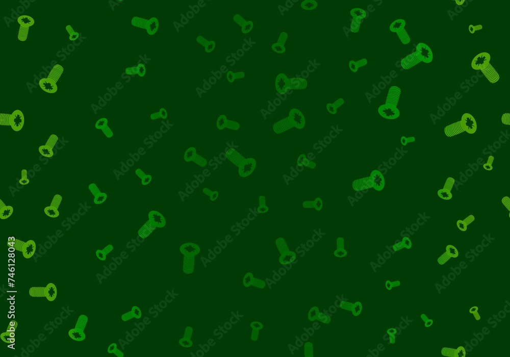 Equipment cartoon seamless bolt pattern for wallpaper and fabrics and linens and clothes print and wrapping paper