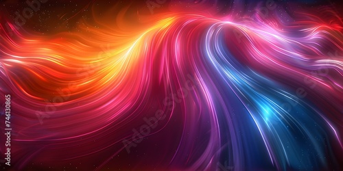 Vibrant and Dynamic Seamless Background of Moving Colors. Concept Colorful Backdrops, Dynamic Patterns, Vibrant Textures, Seamless Transitions, Moving Colors