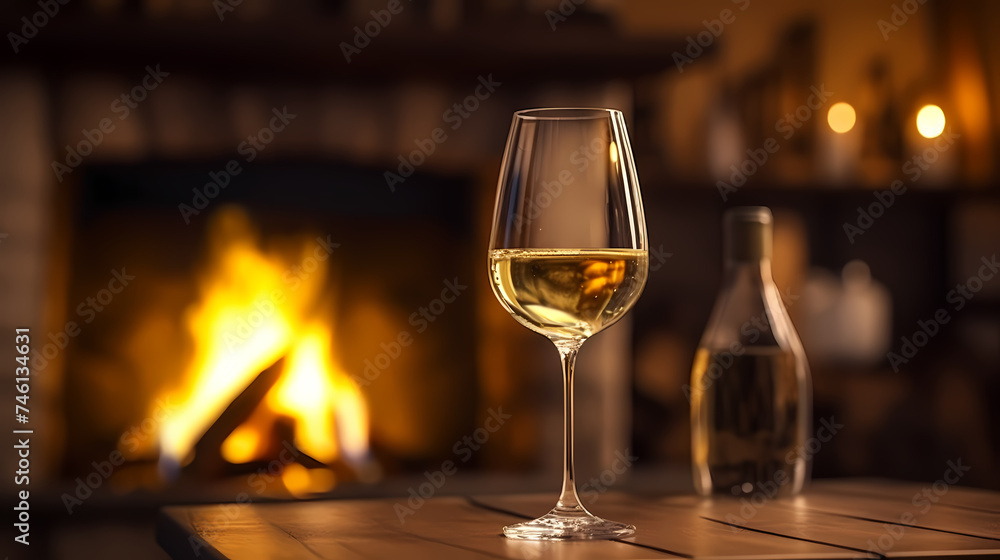 Elegant glass of red wine on dark wooden background, wine industry concept Elegant glass of red wine on dark wooden background, wine industry concept