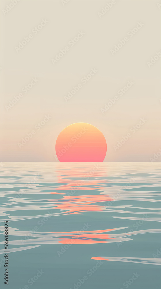 A pastel-colored sunset over the ocean Calmness atmospheric photo footage for TikTok, Instagram, Reels, Shorts A pastel-colored sunset over the ocean Calmness atmospheric photo footage for TikTok, Instagram, Reels, Shorts