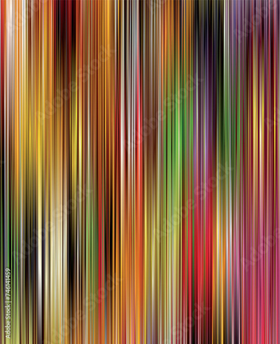Multicolor striped abstract background. Vector illustration.